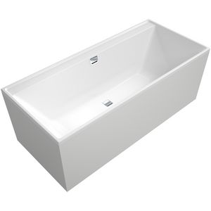 Ligbad Collaro inbouw Chrome 180x80cm UBA180COR2DV-01