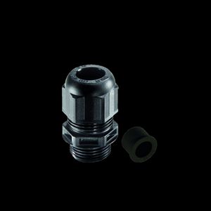 Wartel kunststof M16x1,5 doorlaat 4,5-10mm zwart VVE=50