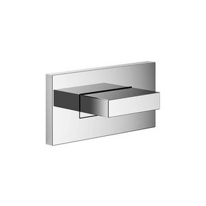 Overk. hoek WATER CURVE Inbouwzijdouche Dark Platinum matt