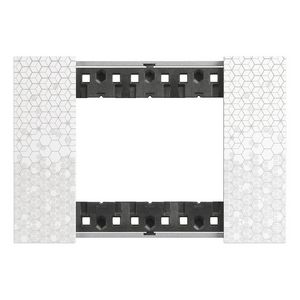 Afdekplaat 3 module pixel K4703 LivingNow