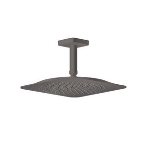 Hoofddouche 270/270 1 straalsoort EcoSmart+ met plafondaansluiting brushed black chrome AXOR Citterio-C