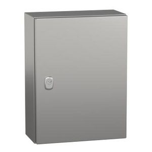 Kast Volle deur 400x300x150mm RVS 304L Scotch Br Spacial S3X