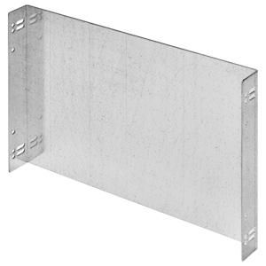 BLANCO STAALPLAAT - 2 MODULE HOOG - 12 MODULE
