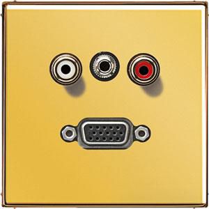 Afdekking go.gel.v.Audio/Jack/VGA LS990
