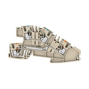 Installatieklem PUSH IN d.beige 2.5mm2 2782590000 VVE=50