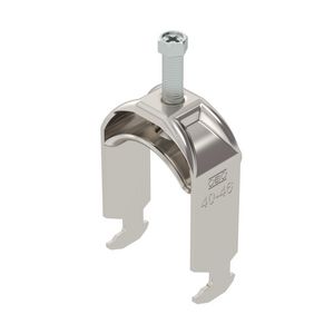 Beugelklem 2056 40-46mm RVS A4 1.4571 blank VVE=100