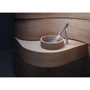 AXOR Starck Organic 2-hendel wastafelmengkraan 170 chroom