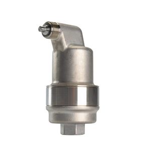 Snelontluchter Aut.AISI 316 G 1/2" BI. P 10bar T 180°C.