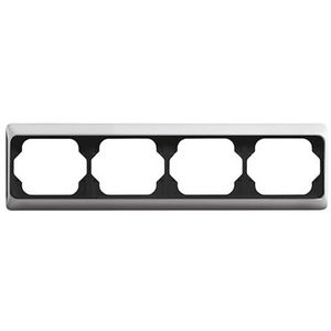 Afdekraam hoekig 4v hor a-titanium (1724 KA-266)