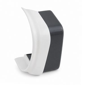 Aansluitstuk met flexibele rand 65X50mm antraciet grijs PVC RAL7016