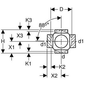 Polyethyleen (PE) kogel T-stuk 3 zij-aansluiting 90° 110mm
