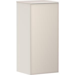 Half Hoge kast Sand Matt beige / front metallic sand beige 400/360, scharnieren links Xevolos E