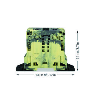 2-draads rijgklem 50mm² markeringsh. zijkant 285-147 VVE=5