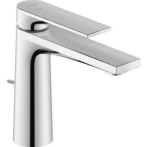 Tulum 1-hendel wastafelmengkraan M chroom h.gl st fs 50x180x165mm