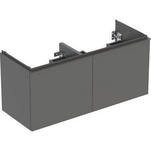 Acanto dub.wastafelonderkast 2 lades 2 binnenlades B120 Lava