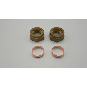 4x knelfittingen (diameter 22mm)