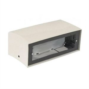 Opvoerzuil leeg 6H standaard RAL9010