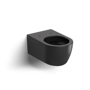 Wandcloset NEW HAMMOCK 540mm mat zwart randloos (excl. zitting)