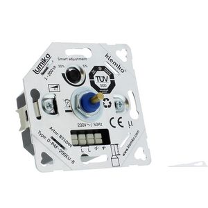 Universele leddimmer faseafsnijding tussen 1-200W EU 8mm Klemko