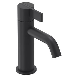 Wastafelmengkraan PACT S-size sprong 105mm coldstart mat zwart