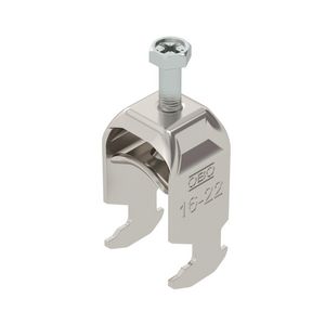 Beugelklem 2056 16-22mm RVS A4 1.4571 blank VVE=100
