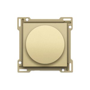 Afwerkingsset draaiknopdimmer/snelh.reg. incl. draaikn gold