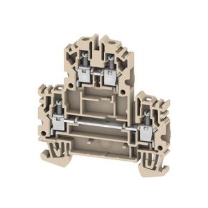 Klemrail d.beige 4mm² 800 1041900000