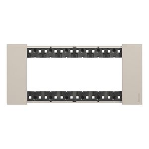 Afdekplaat 6 module zand K4706 LivingNow