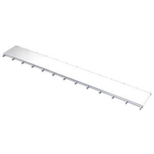 Plaatdeksel 1500x200mm RVS