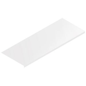 Afdekblad solid surface 12mm 100.2x40.5cm mat wit
