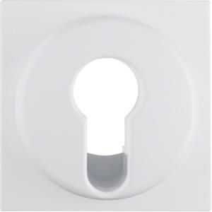 Afdek. draai-/sleutelschakelaar berker Q.1/Q.3/Q.7 polar wit