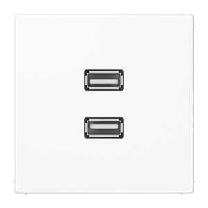 Afdekking alpin wit voor 2xUSB LS990