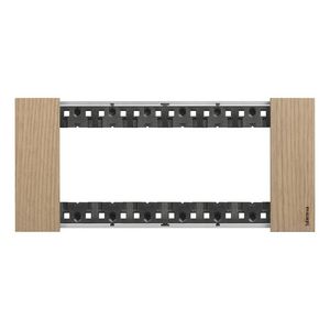 Afdekplaat 6 module oak K4706 LivingNow