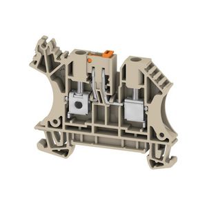 Scheidingsklem d.beige 4mm2 32 A 4 VVE=50