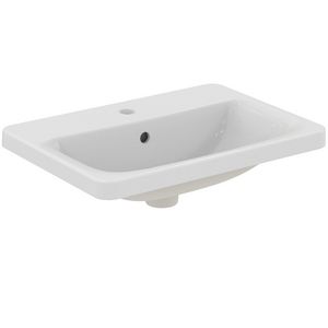 Inbouwwastafel Connect 580x430x175mm rechthoekig wit