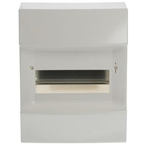 Installatiekast, IP 41, 8 -modules zonder deur