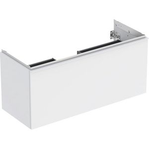 Wastafelonderkast Acanto 1 lade 1 binnenlade B120 Wit mat