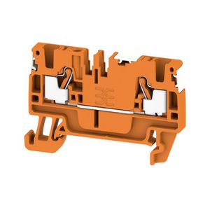 Doorvoerklem oranje 2.5mm2 24 A 800 V Nu 2799150000 VVE=100