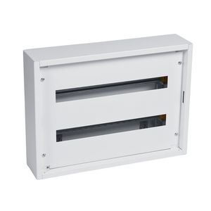 Groepenkast leeg opbouw 2x24 modulen XL3 S 160