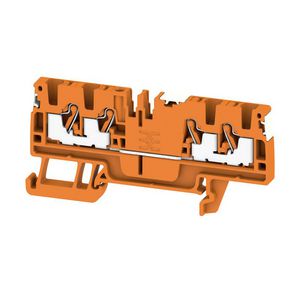 Doorvoerklem oranje 2.5mm2 24 A 800 V Nu 2799160000 VVE=100