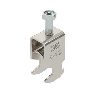 Beugelklem 2056 8-12mm RVS A4 1.4571 blank VVE=100