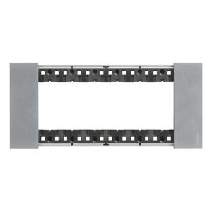 Afdekplaat 6 module moon K4706 LivingNow