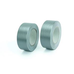 Rol ducttape PVC grijs 50mm L=50mtr