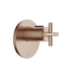 TARAxTOOL Inbouwthermostaat z.stopkraan 1/2" Brons gebors.