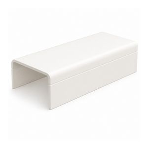 Zak a 2st. Koppelstuk met bodemstuk 25x13mm Systeem25 wit