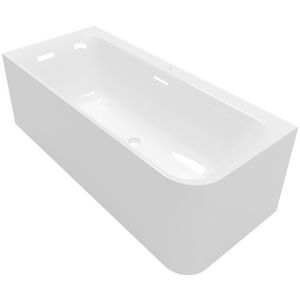 Back-to-wall bad hoek li Loop&Friends WitAlpin CLOOV 180x80cm
