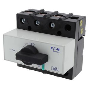 Lastscheider DUMECO 80A 3-polig draaigreep zwart