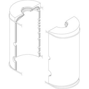 Isolatie boiler S1000