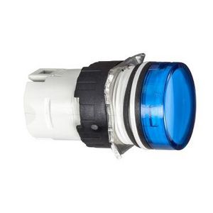 Kop voor signaallamp Ø16mm Rond Beschermkapje Blauw