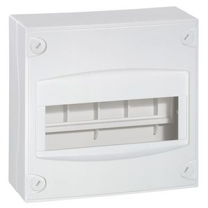 Wandbehuizing + verdelerstrook 8 + 1 module Ekinoxe